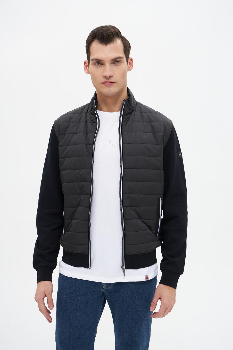 Кардиган Bugatti стеганый черный