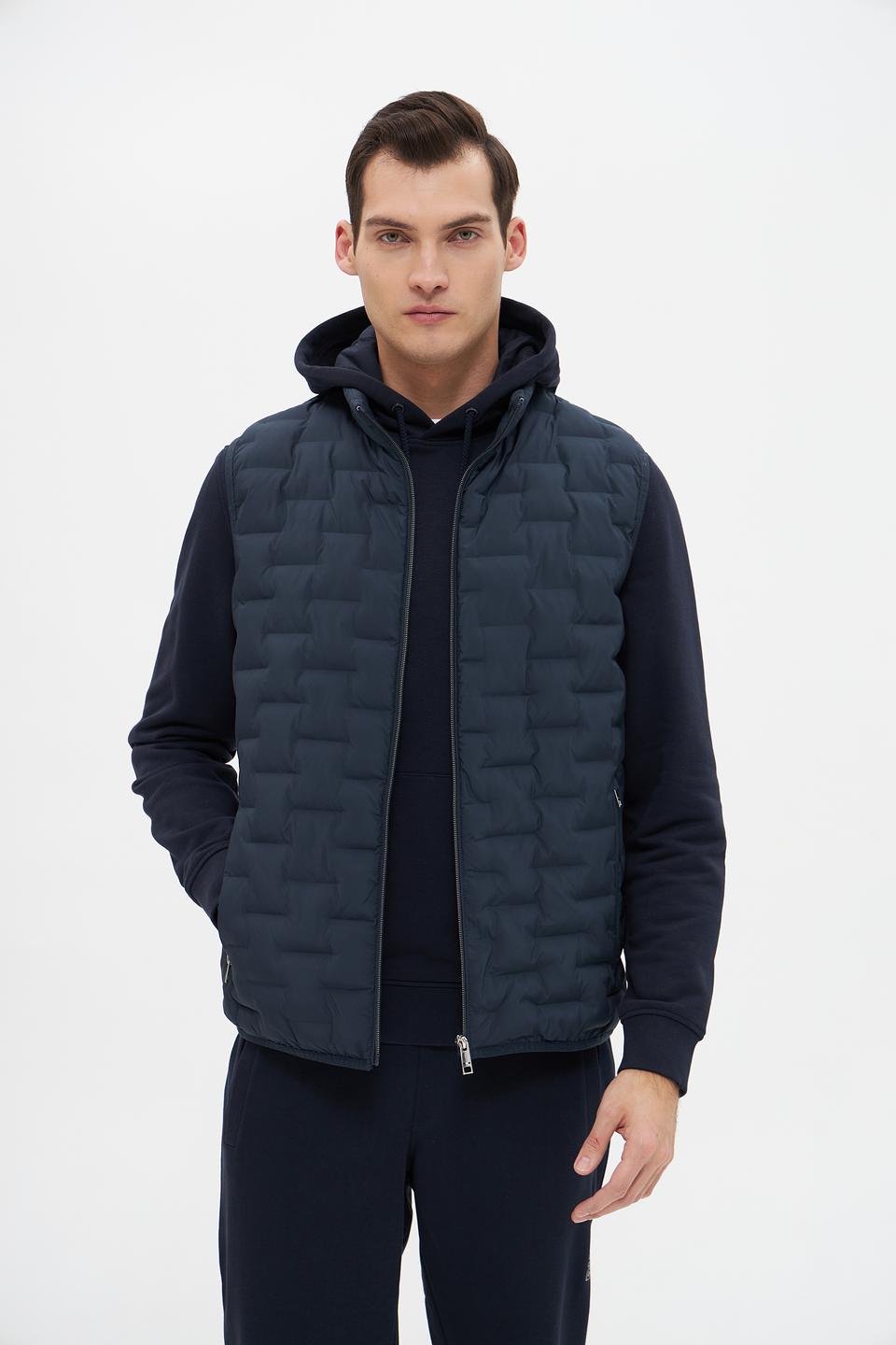 Куртка-жилет Bugatti стеганый синий