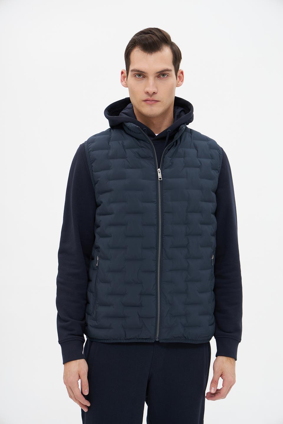 Куртка-жилет Bugatti стеганый синий