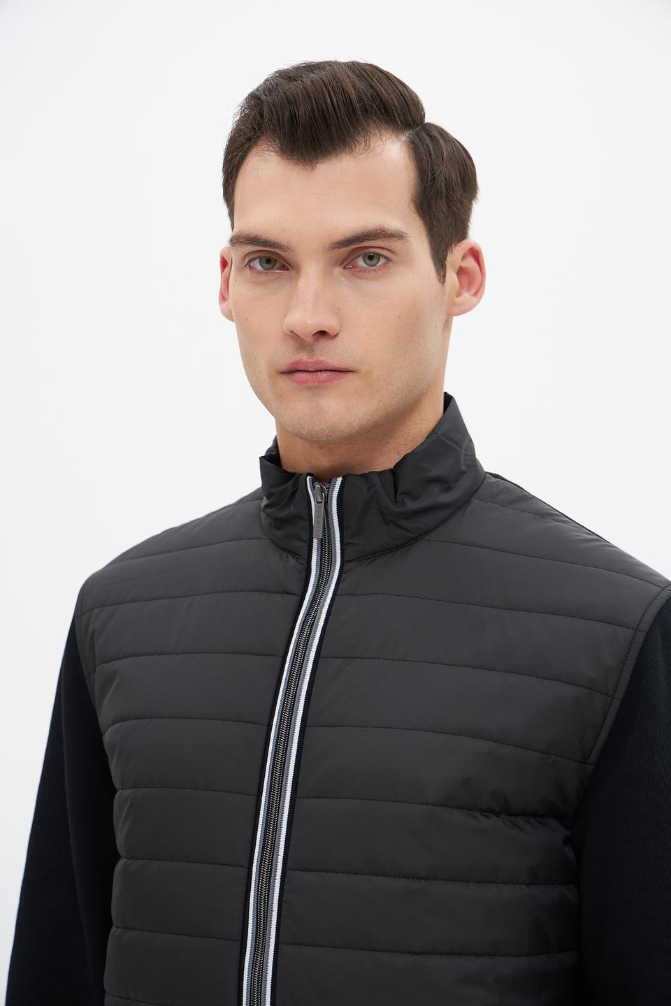 Кардиган Bugatti стеганый черный