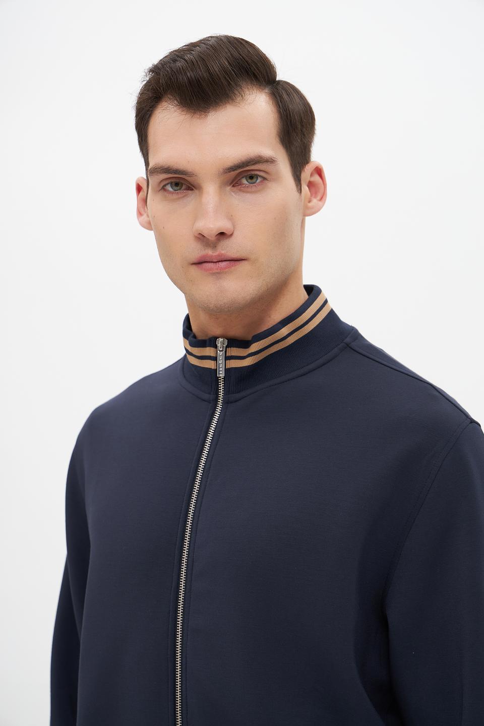 Кардиган Bugatti мужской тёмно-синий