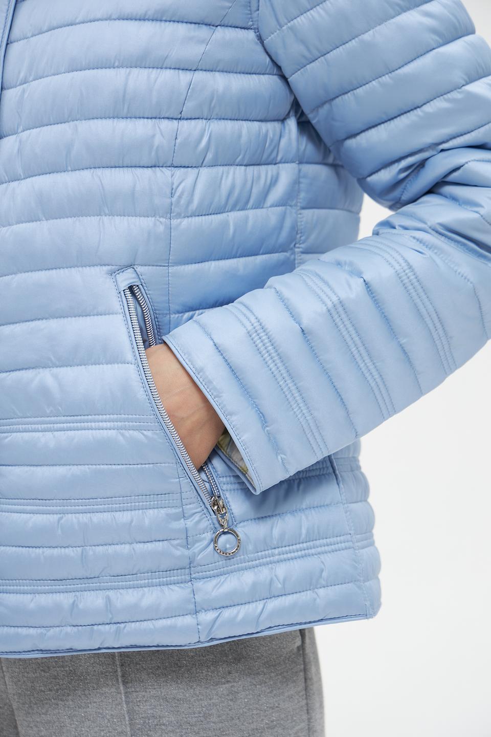 Куртка Lebek стеганая голубая