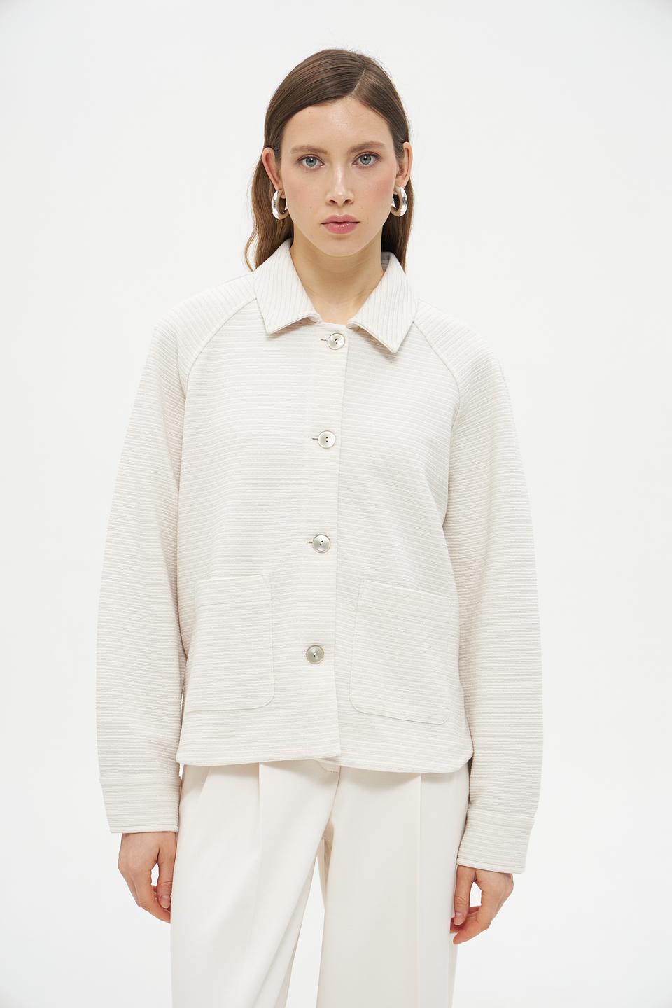 Жакет Lecomte женский бежевый