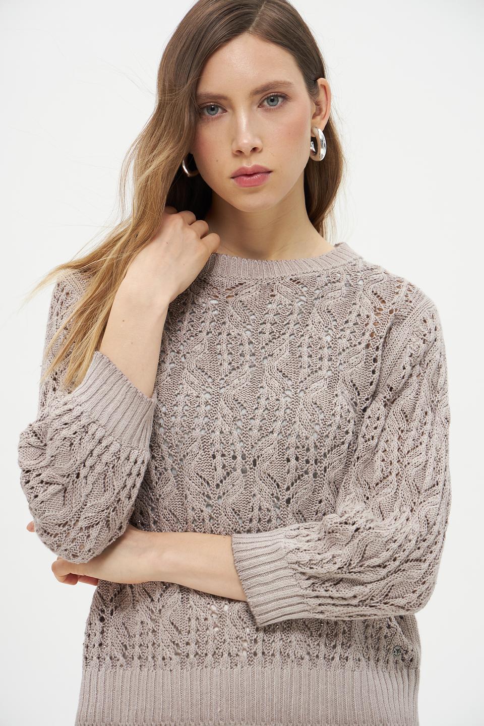 Пуловер Monari светло-бежевый