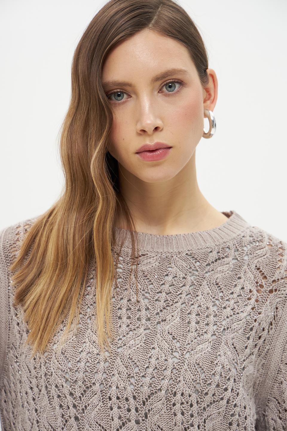 Пуловер Monari светло-бежевый