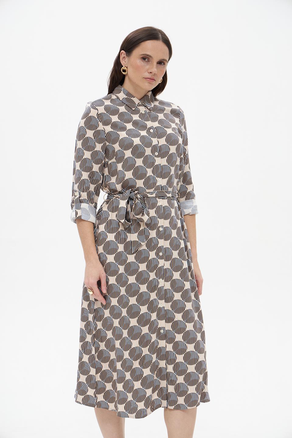 Платье More and More с принтом