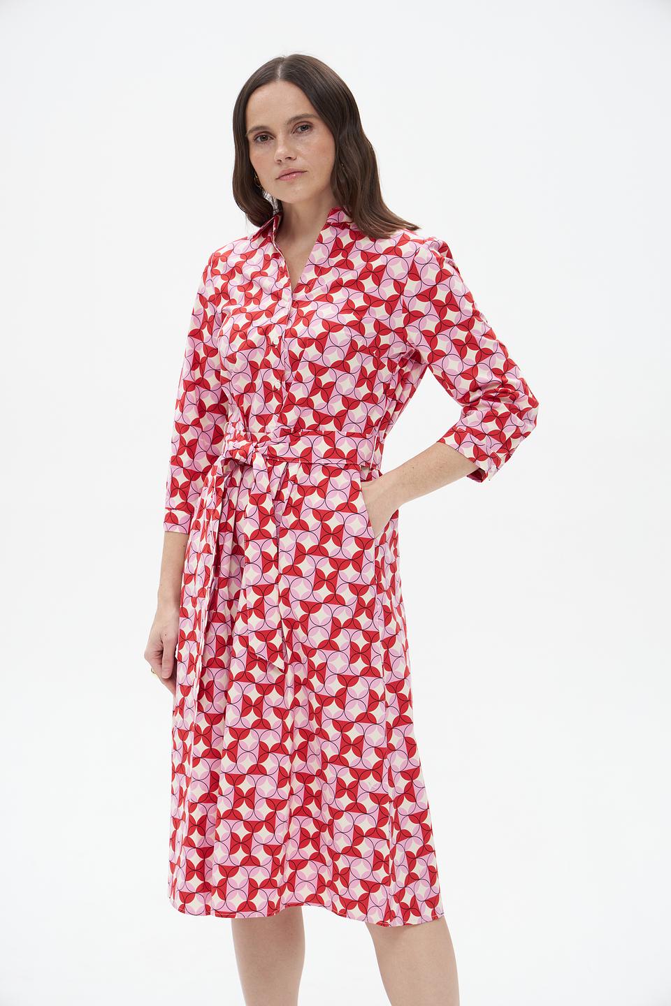 Платье More and More с принтом