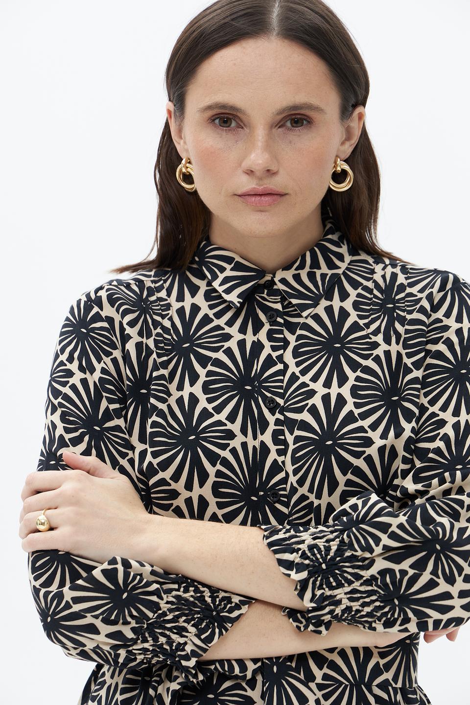 Платье More and More с принтом