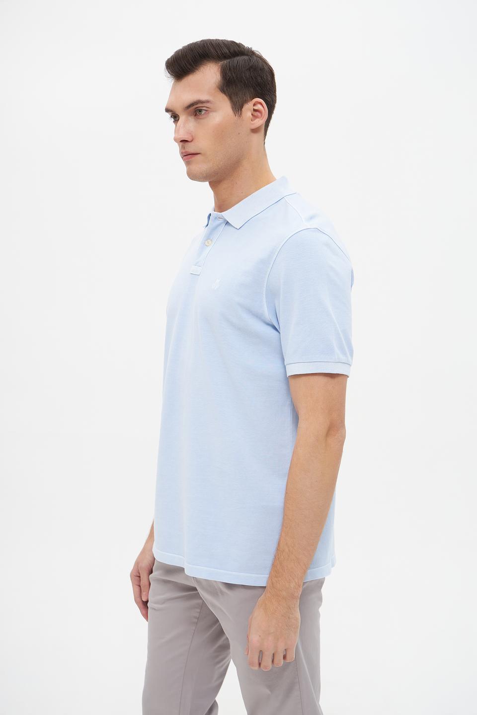 Поло Marc O Polo голубое