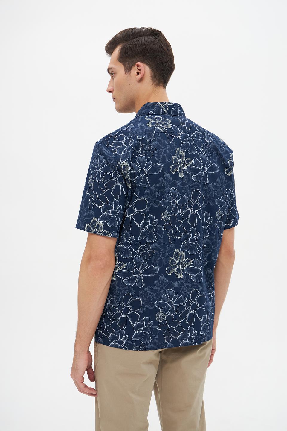 Рубашка кр Marc O Polo с цветочным принтом