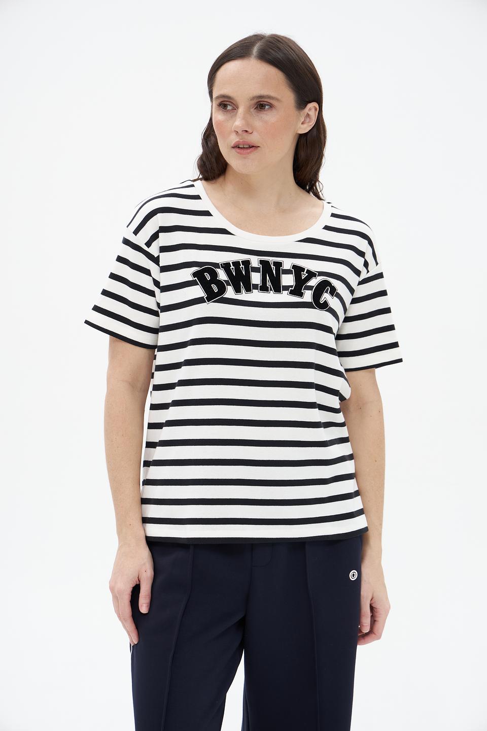 Футболка Broadway в полоску BWNYC