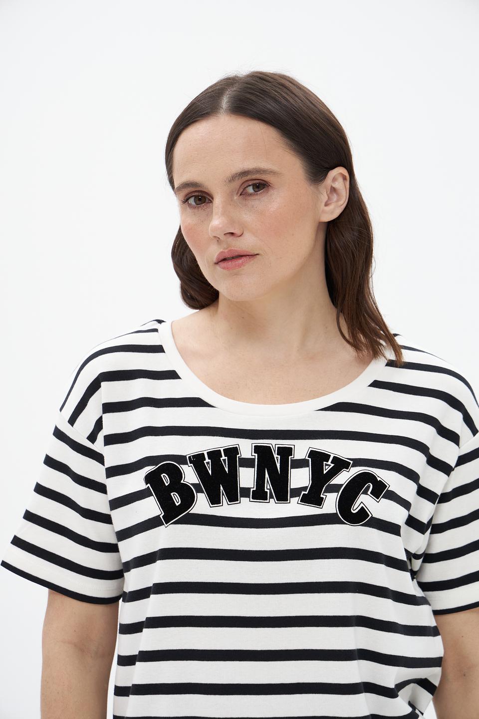 Футболка Broadway в полоску BWNYC