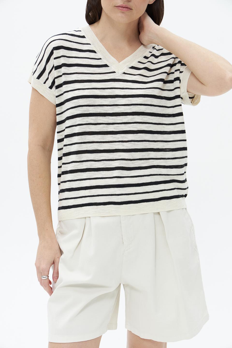 Пуловер Broadway в полоску