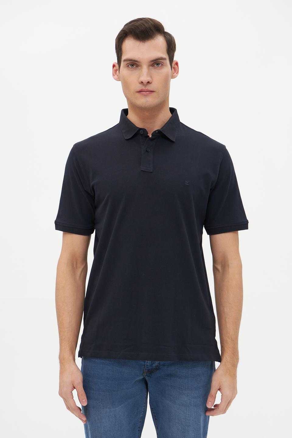 Поло Casa Moda men тёмно-синее