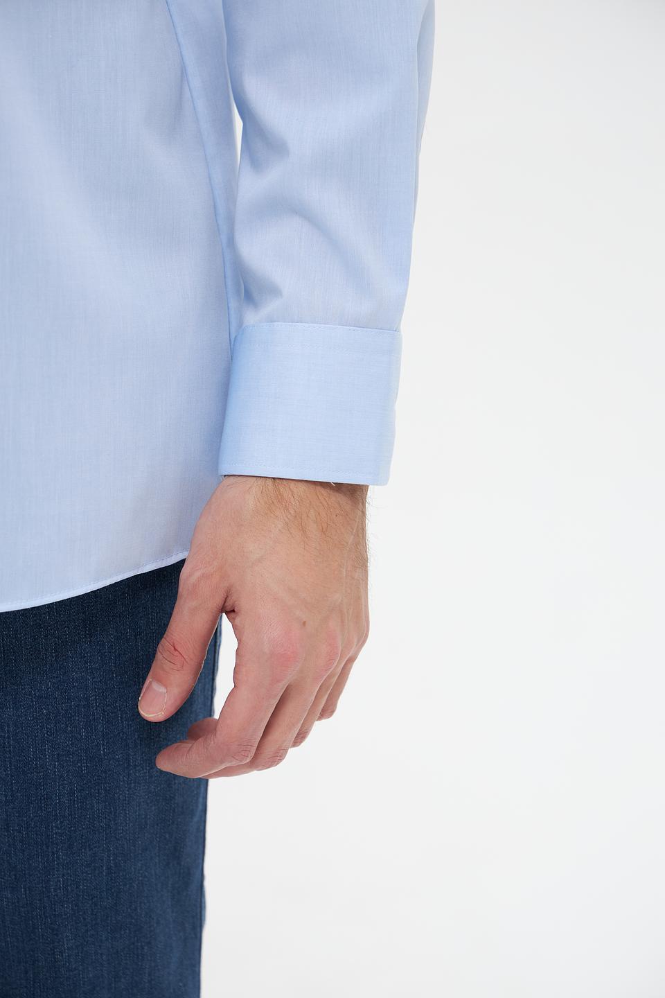 Рубашка Casa Moda голубая