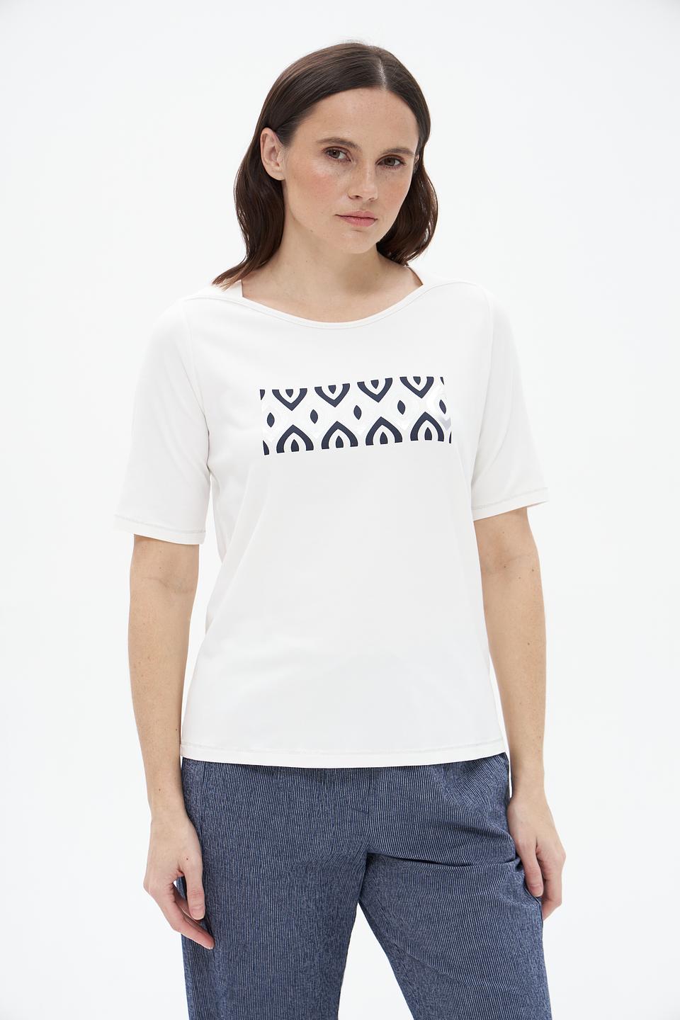 Футболка Frank Walder с принтом