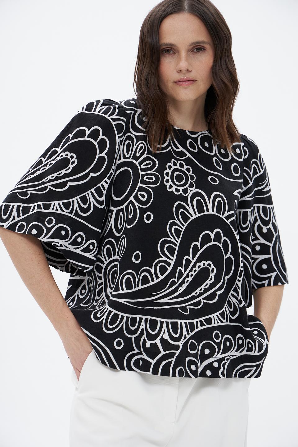 Блузка Seidensticker с принтом