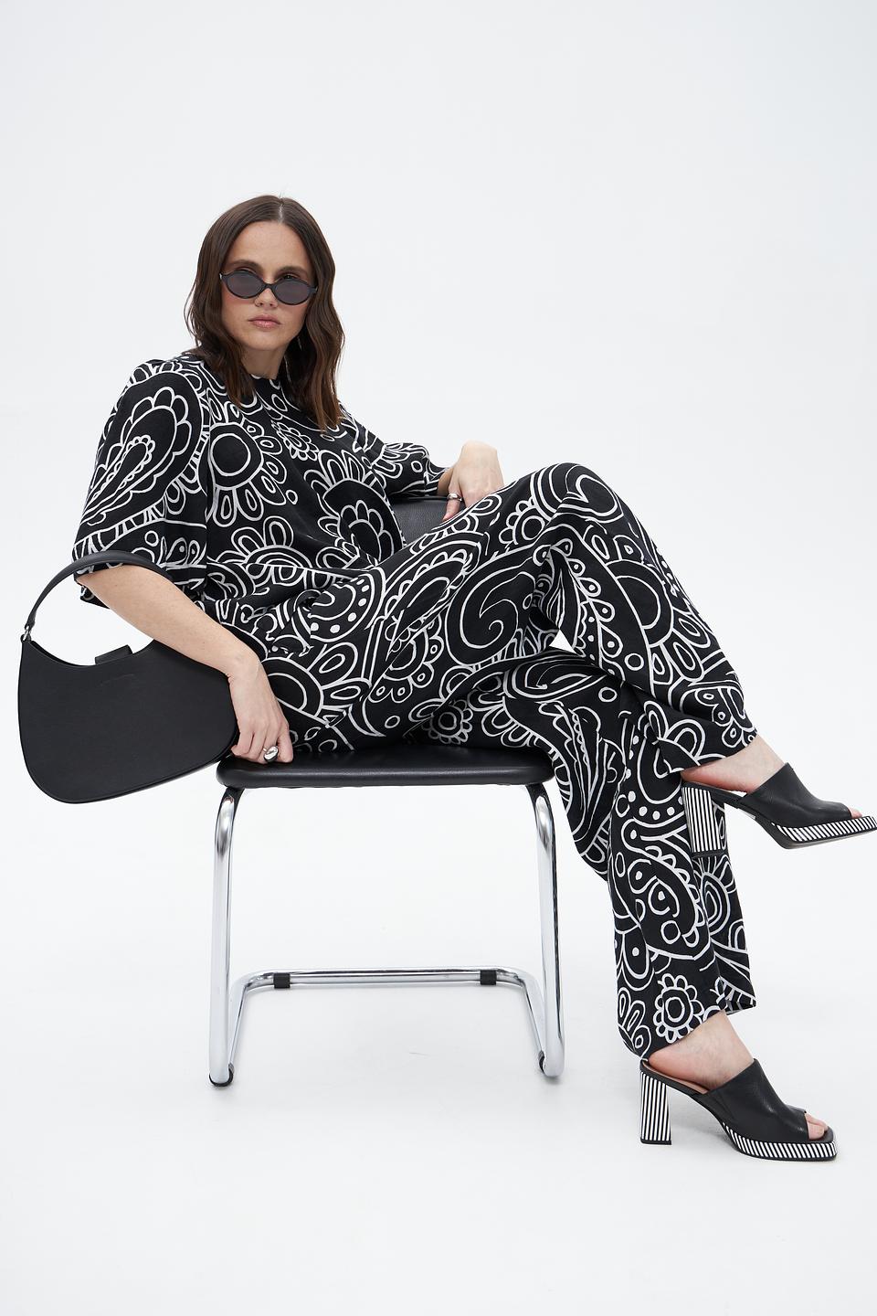 Блузка Seidensticker с принтом