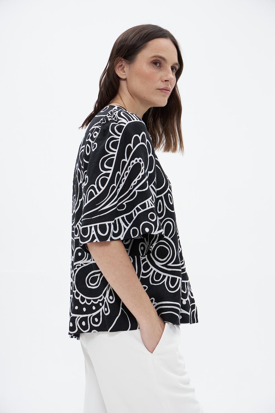 Блузка Seidensticker с принтом