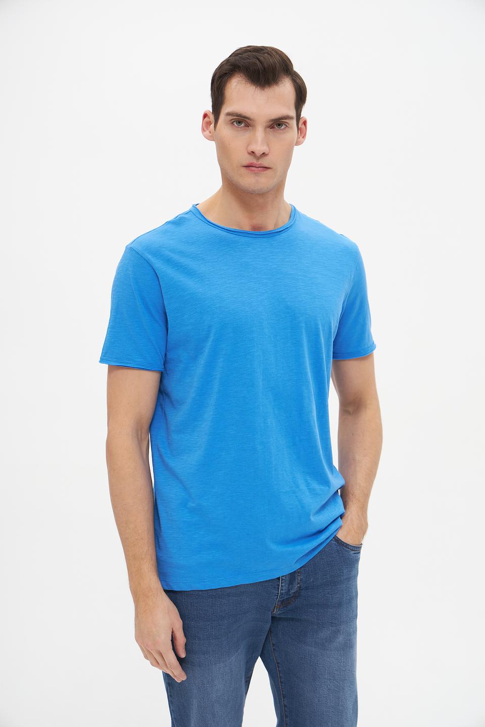 Футболка Time Zone голубая