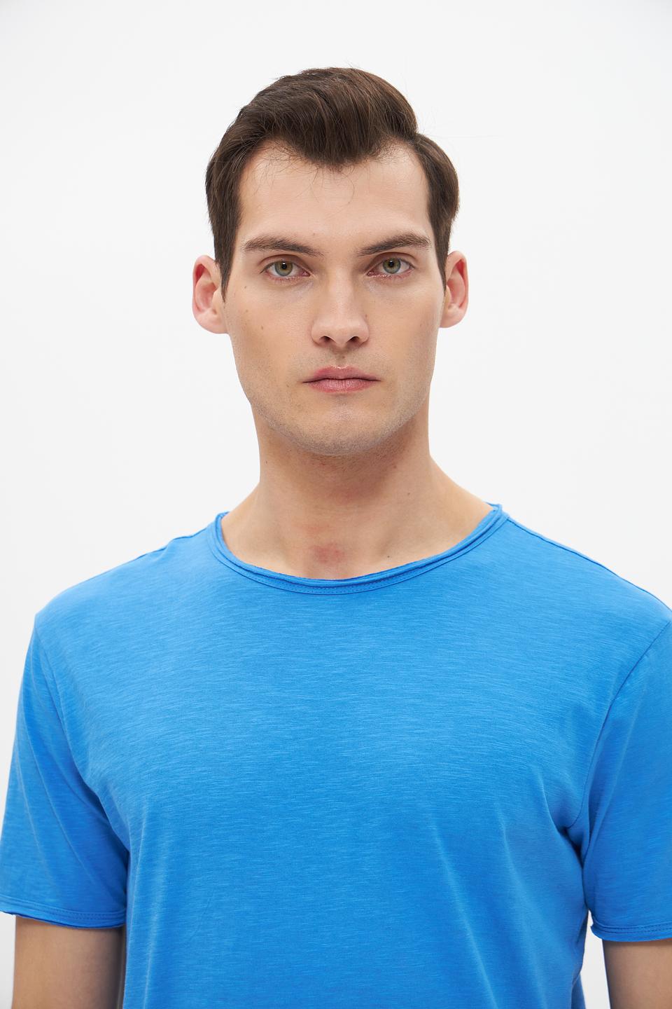 Футболка Time Zone голубая