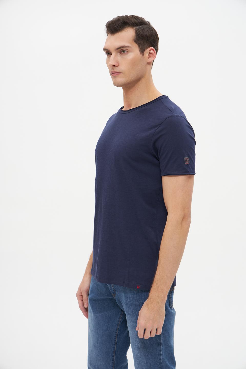 Футболка Time Zone мужская тёмно-синяя