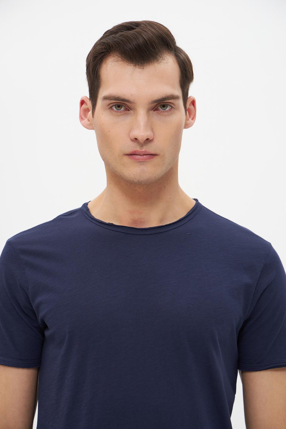 Футболка Time Zone мужская тёмно-синяя