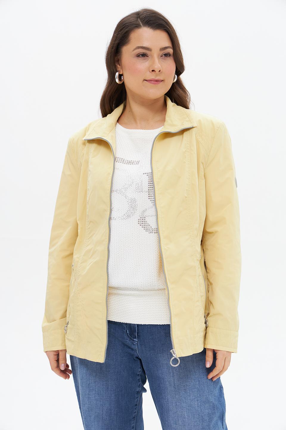 Куртка Lebek женская светло-жёлтая