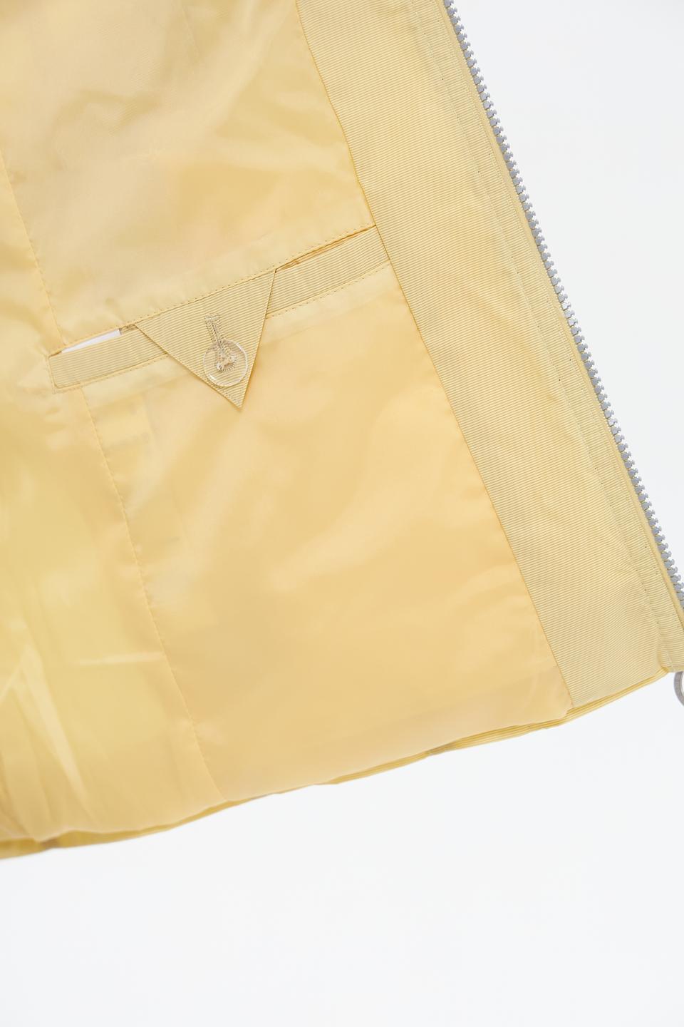 Куртка Lebek женская светло-жёлтая