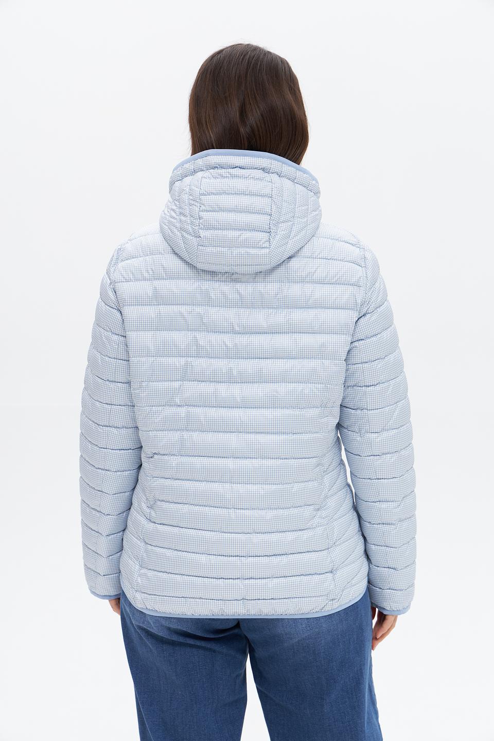 Куртка Lebek стеганая голубая