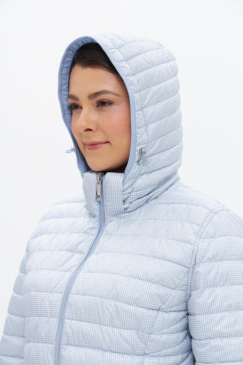 Куртка Lebek стеганая голубая