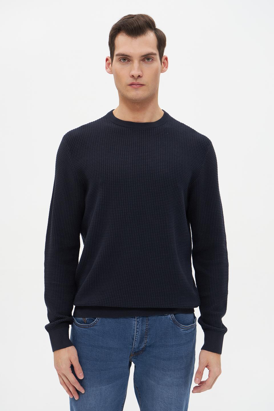 Джемпер Bugatti мужской тёмно-синий