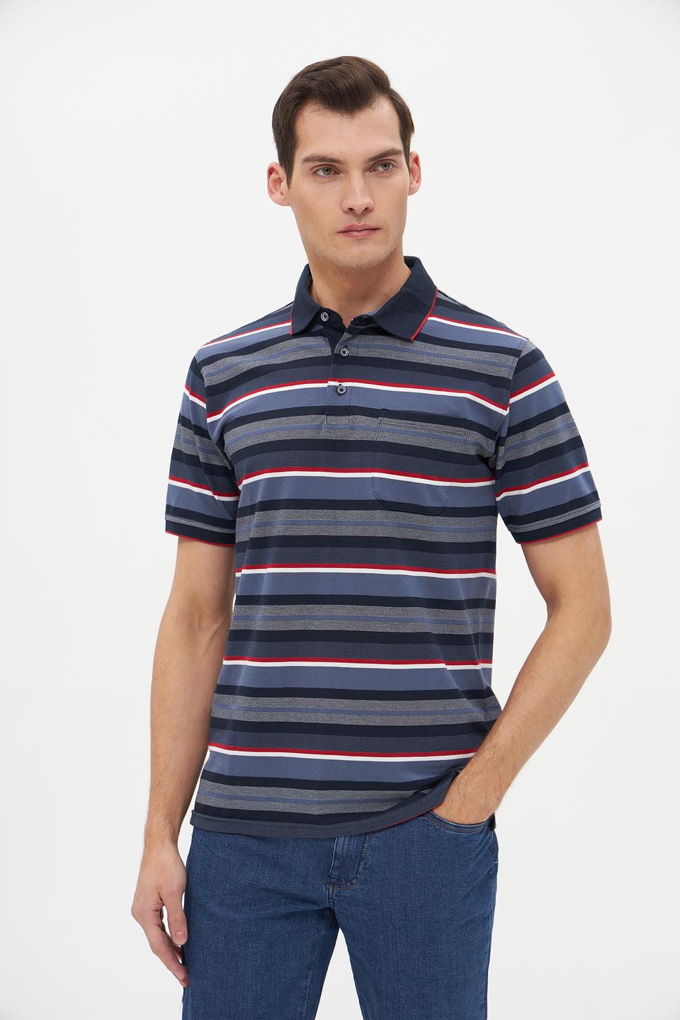 Поло Casa Moda в полоску