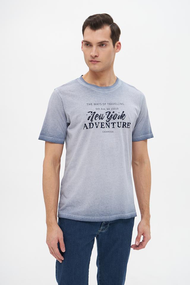 Футболка Casa Moda New York серый