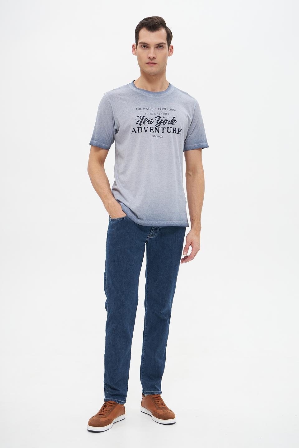 Футболка Casa Moda New York серый
