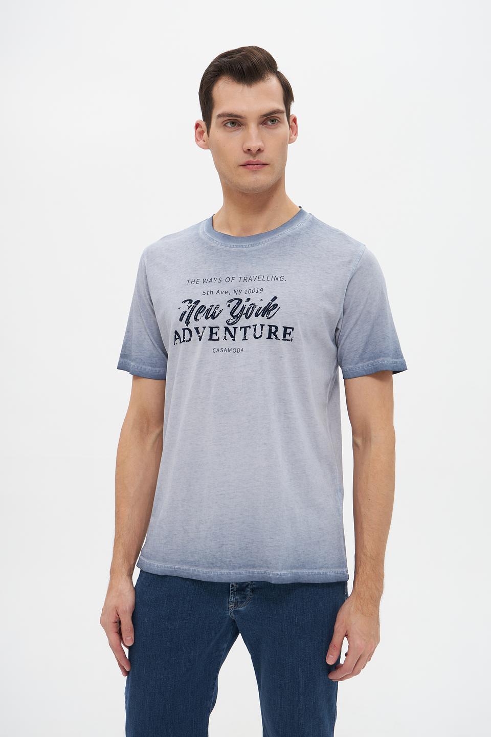 Футболка Casa Moda New York серый