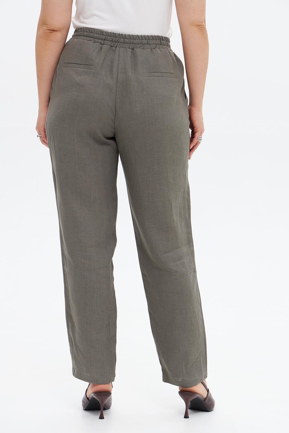 Брюки Electra style хаки с завязками