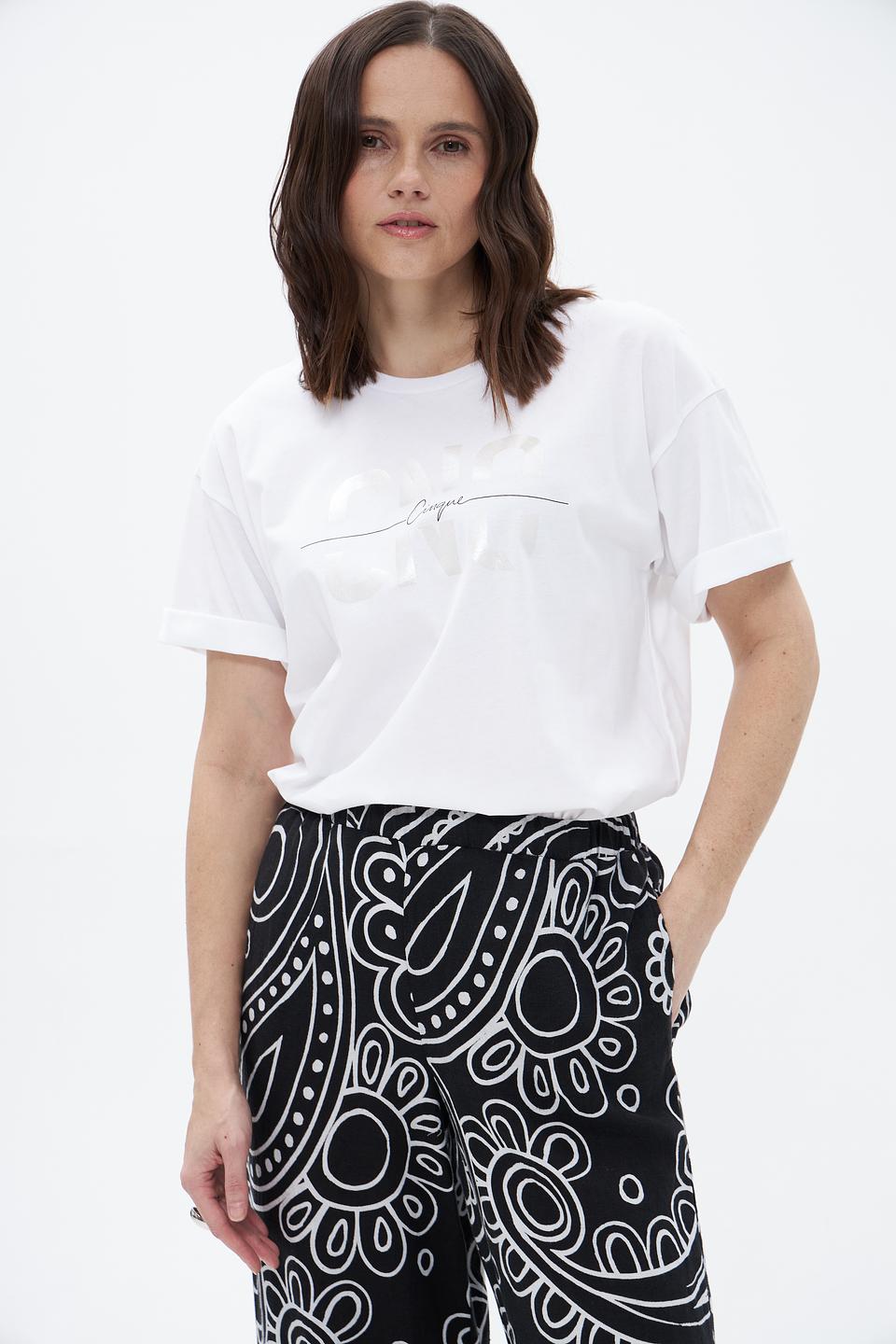 Футболка Cinque женская белая