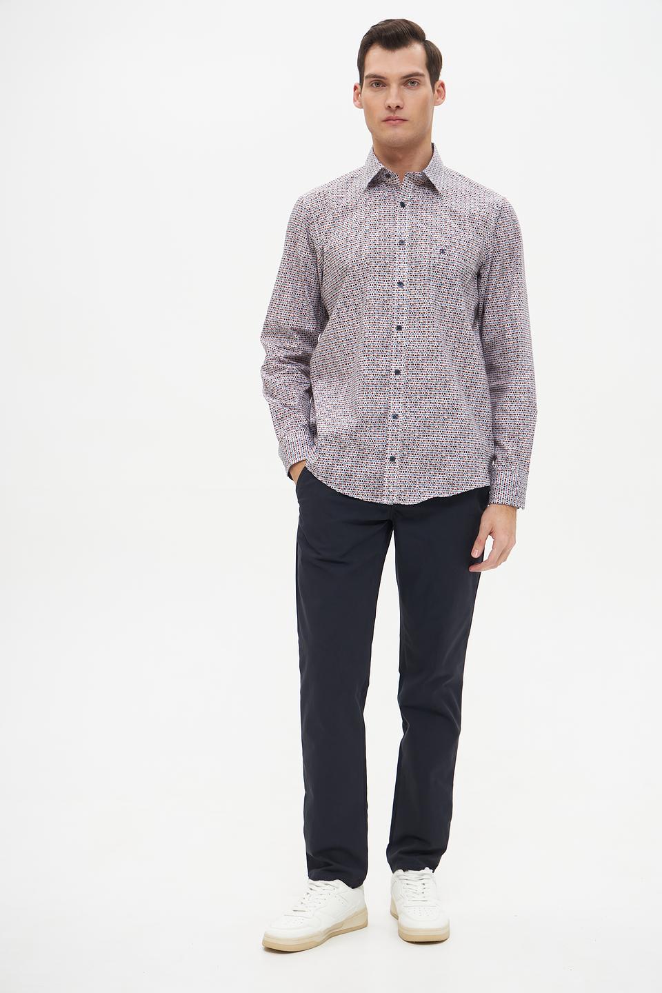 Рубашка Casa Moda с принтом