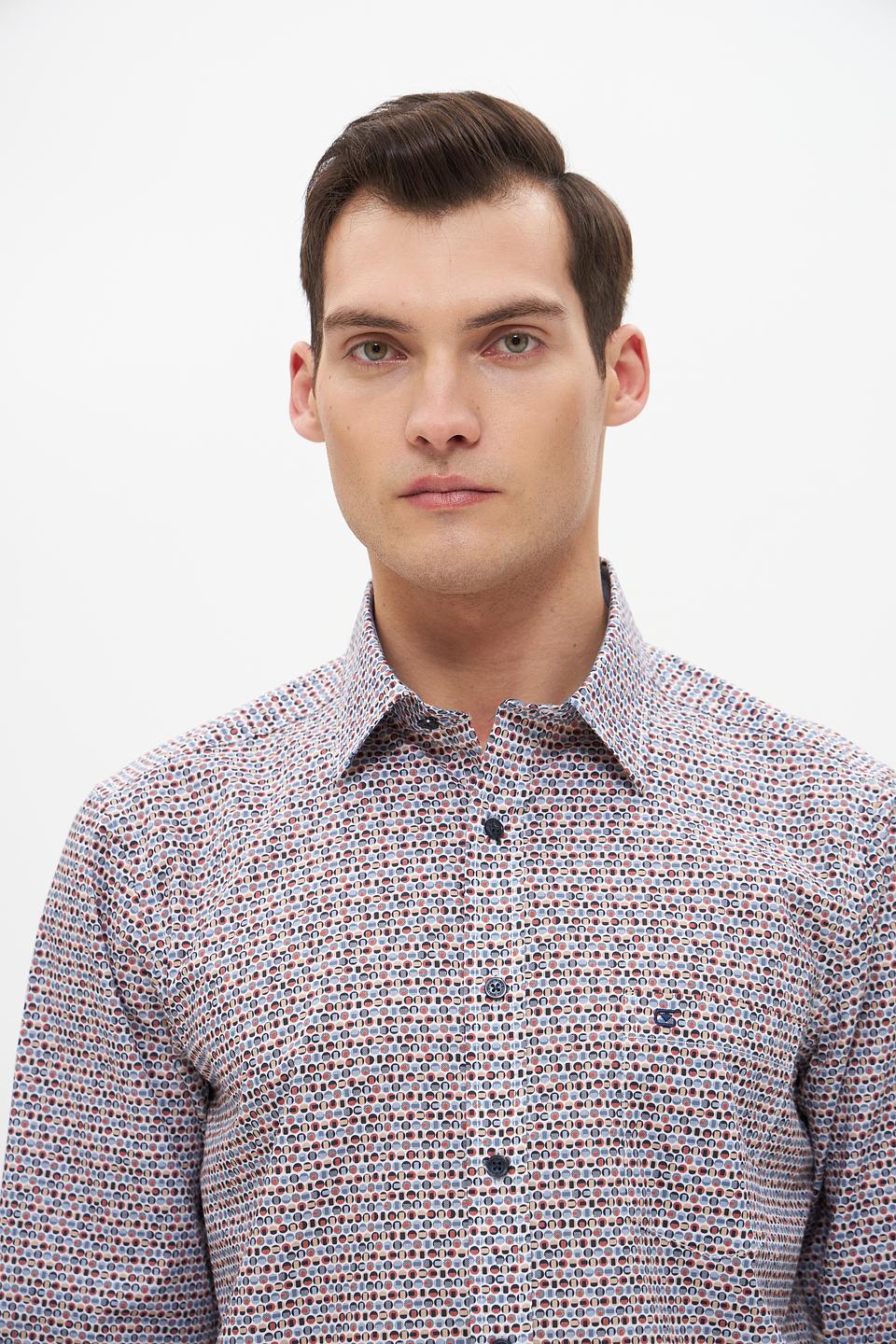 Рубашка Casa Moda с принтом