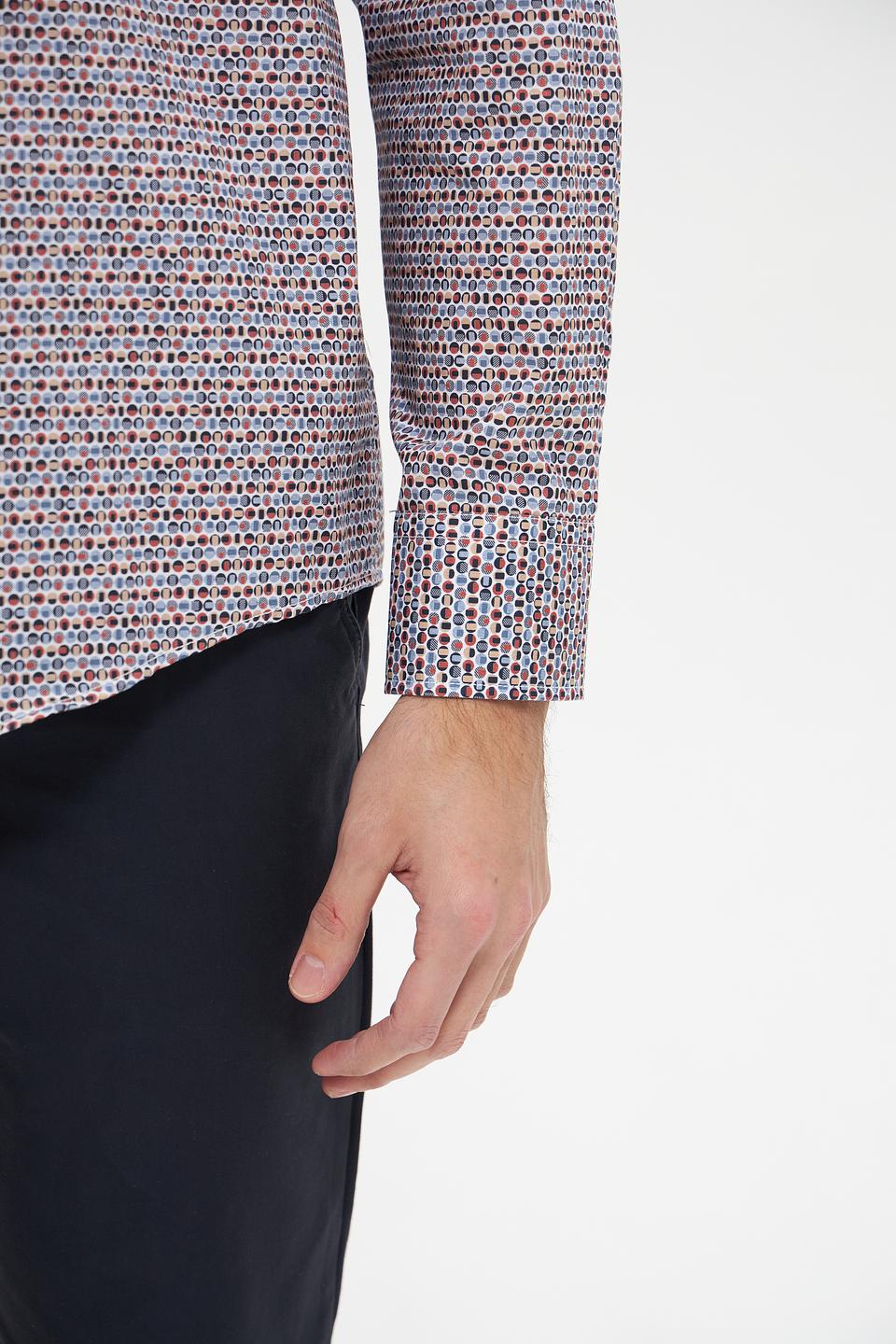 Рубашка Casa Moda с принтом