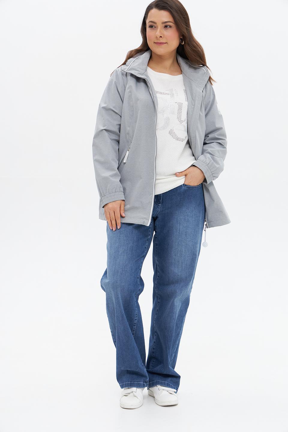 Куртка District женская серая