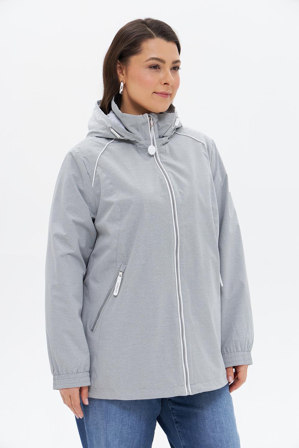 Куртка District женская серая