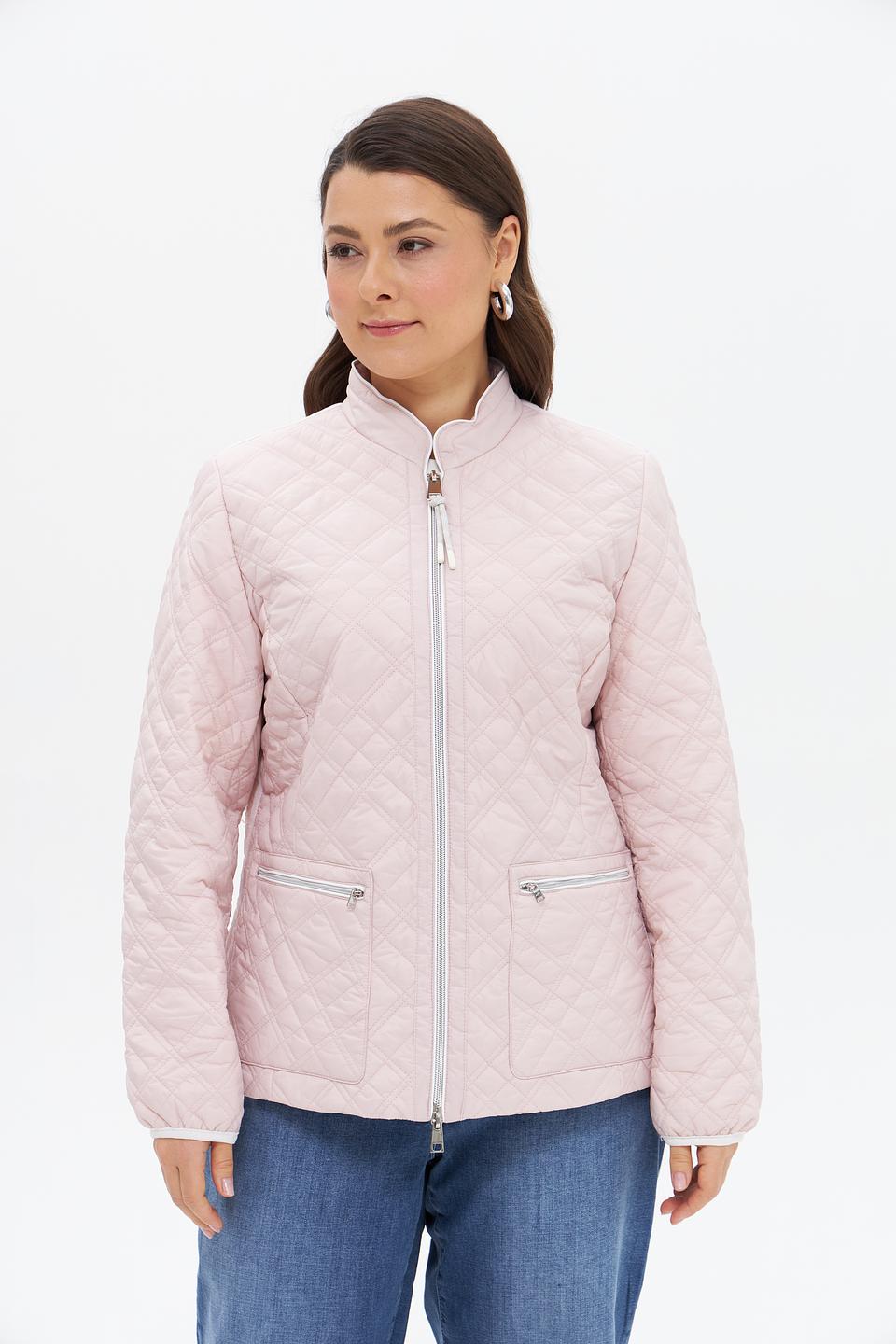 Куртка Lebek стеганая розовая