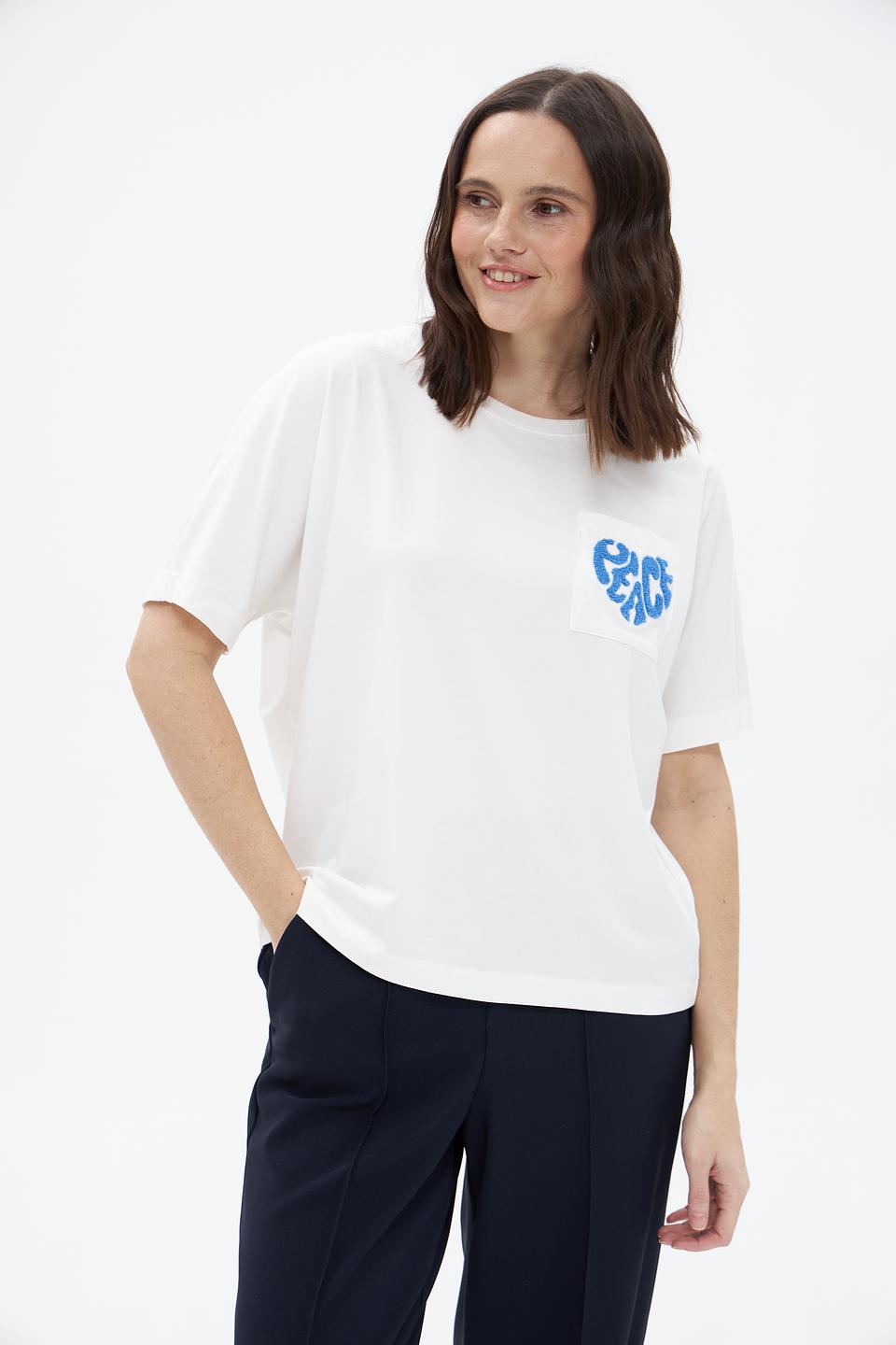 Футболка Oui с принтом