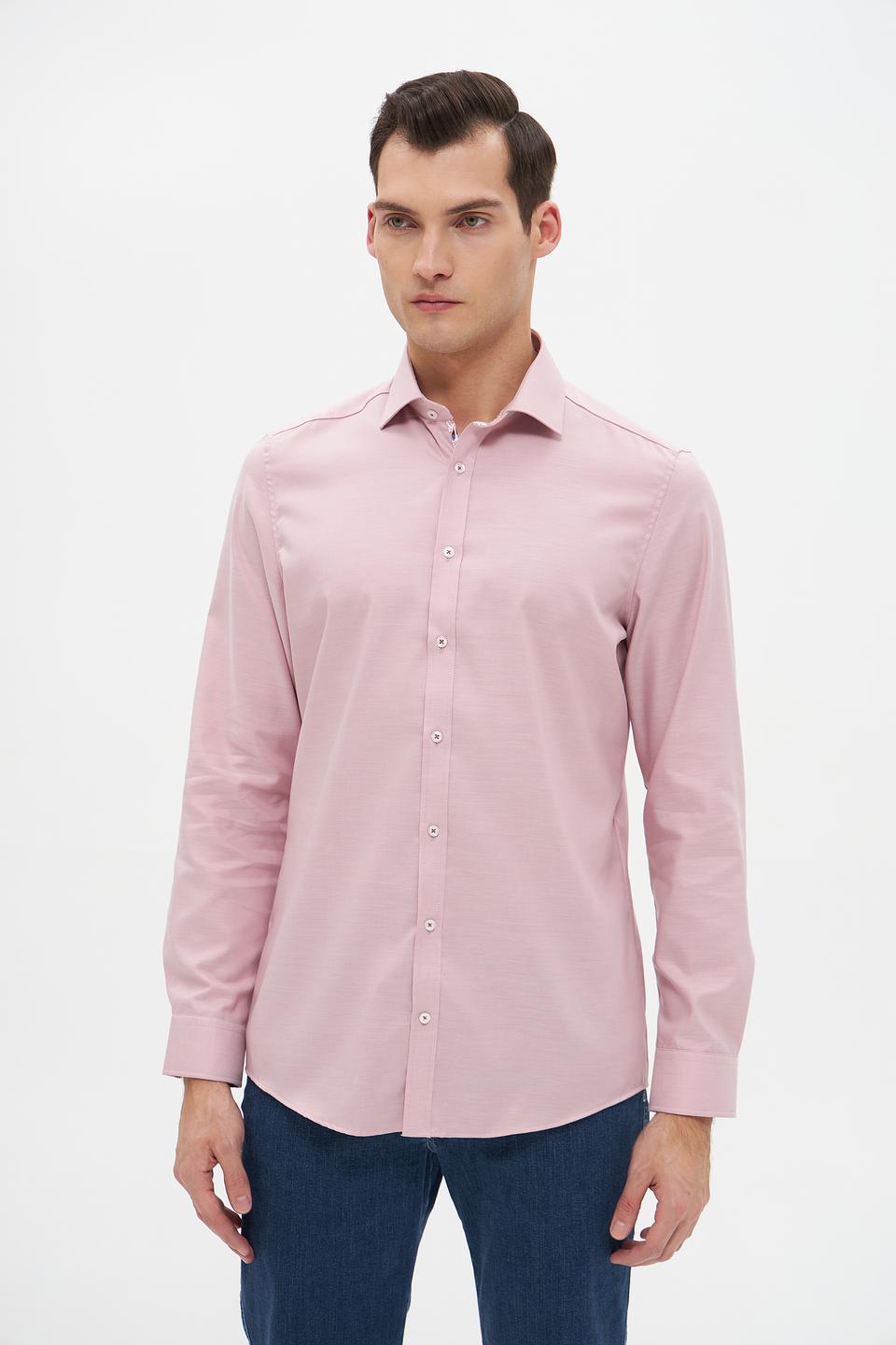 Рубашка дл Venti мужская пудрово-розовая