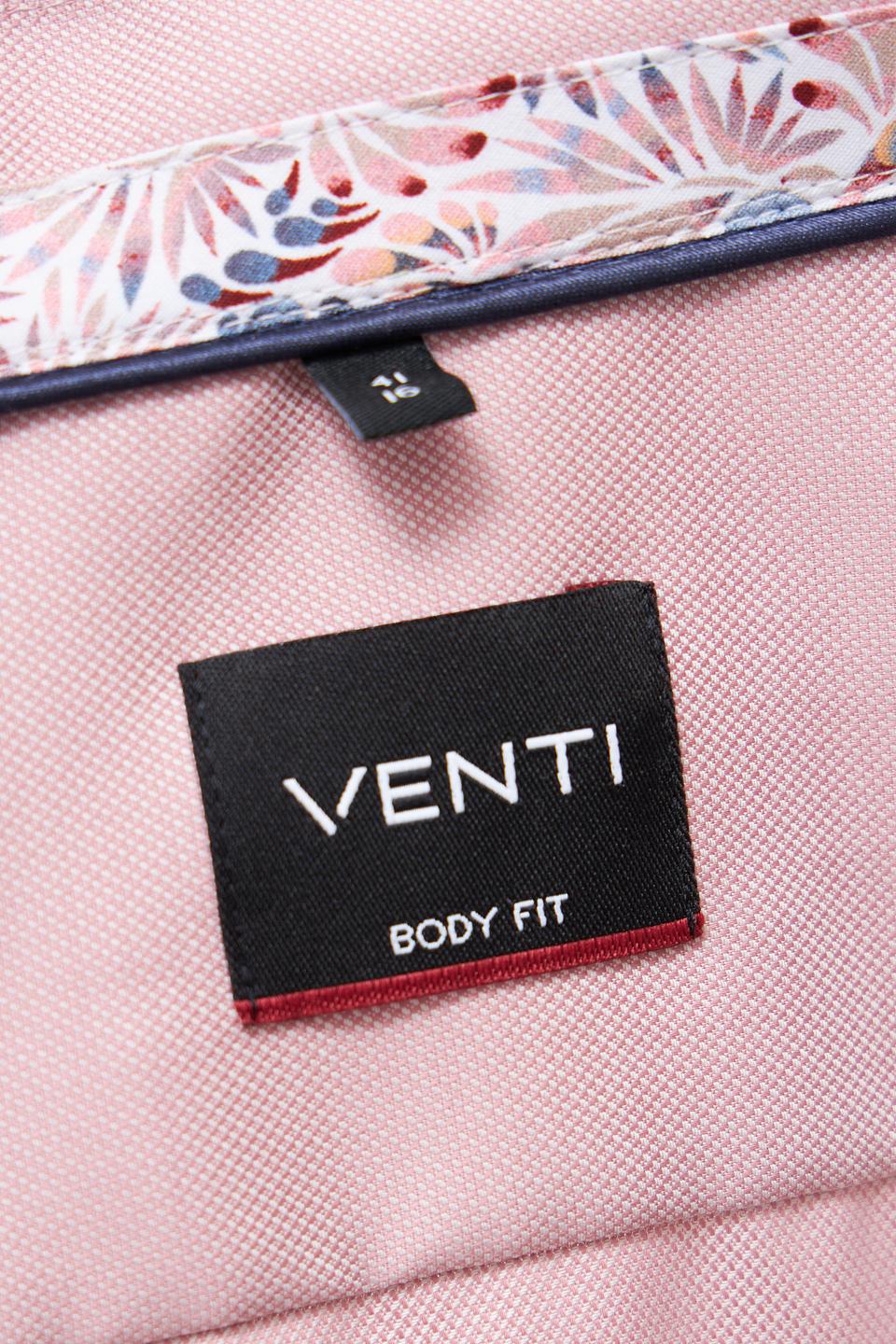 Рубашка дл Venti мужская пудрово-розовая