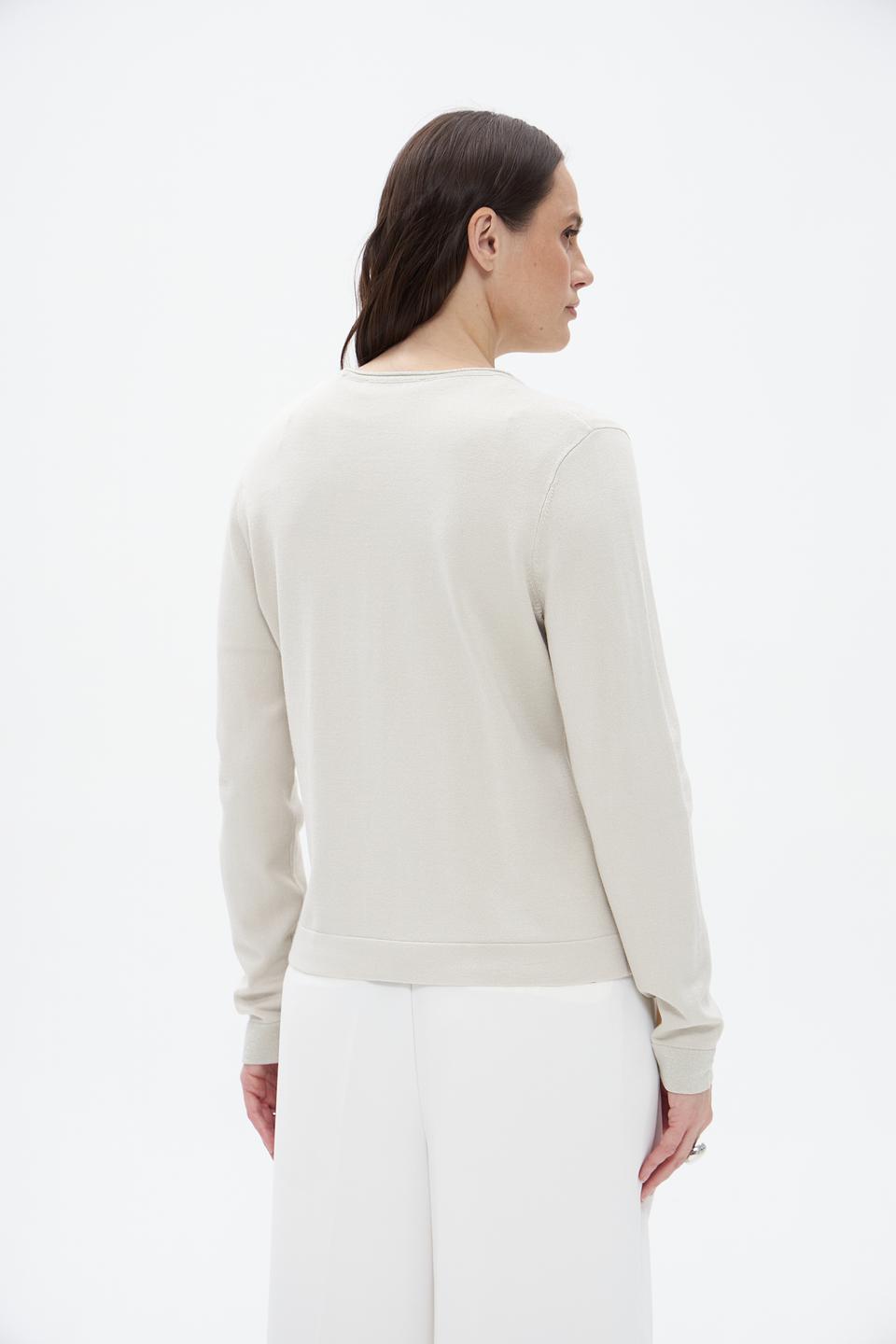 Жакет Bianca приталенный бежевый