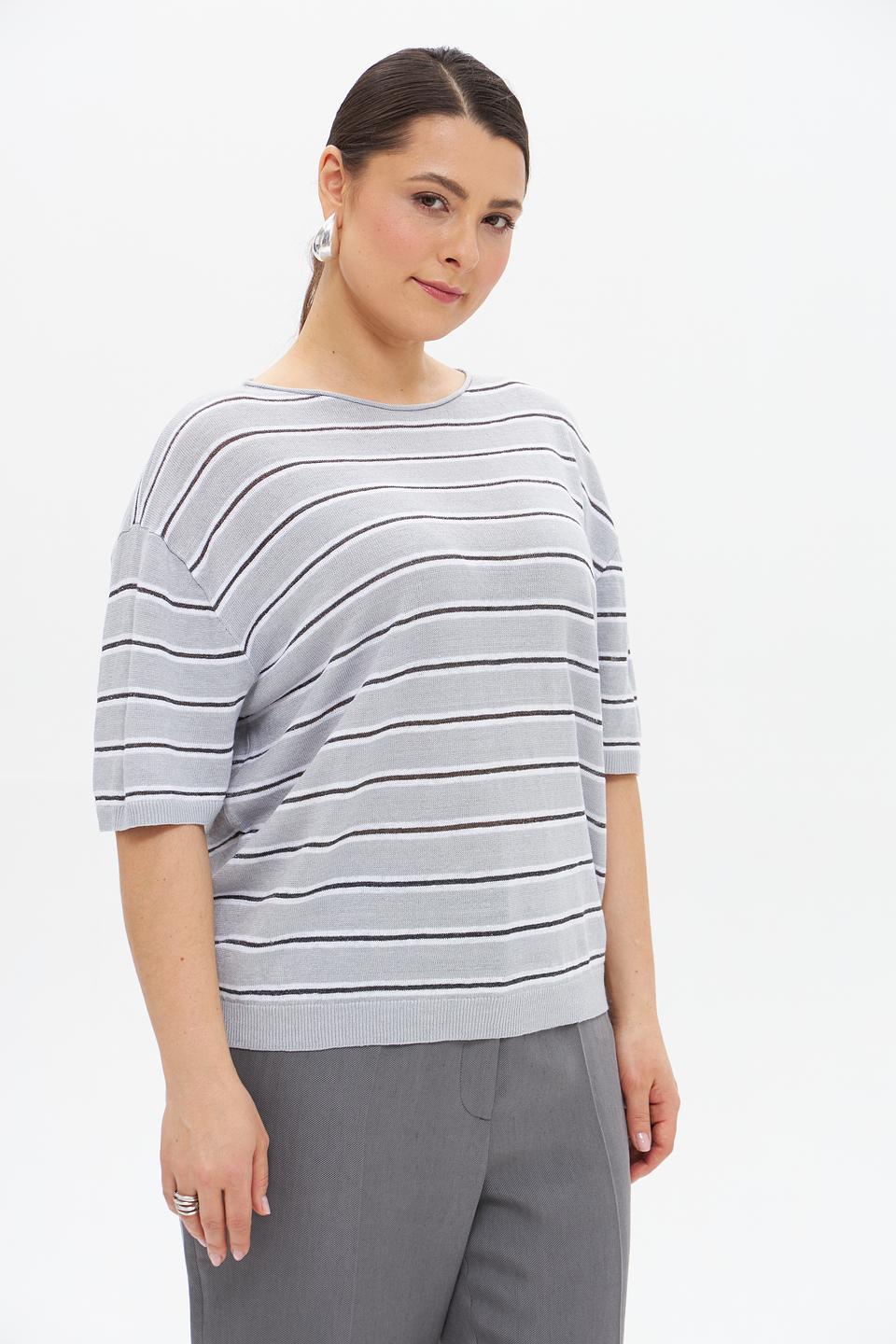 Пуловер Luisa Cerano в полоску