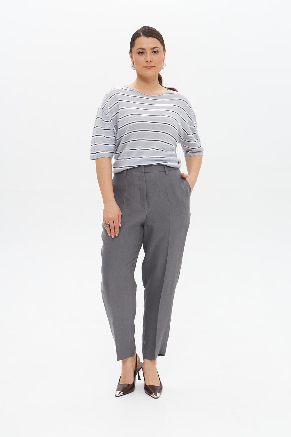 Брюки классические Luisa Cerano серые